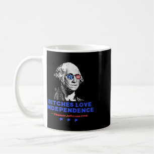 Es Love Independence Funny Founding Fathers 4th Of Coffee Mug