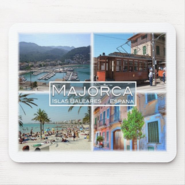 ES Spain - Balearic Islands -  Majorca - Mouse Pad (Front)