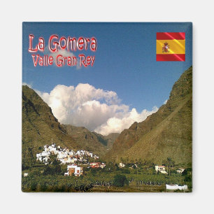 ES - Spain - La Gomera -  Valle Gran Rey Magnet