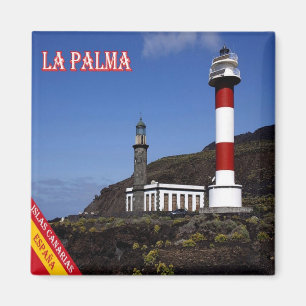 ES - Spain - La Palma  - Lighthouse Magnet