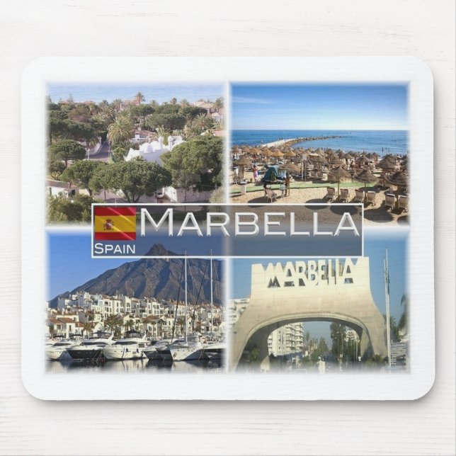 ES Spain - Marbella - Beach Costa del Sol - Mouse Pad (Front)