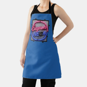 Esageroma Neon - Retro 1980s Synthwave Design Apron