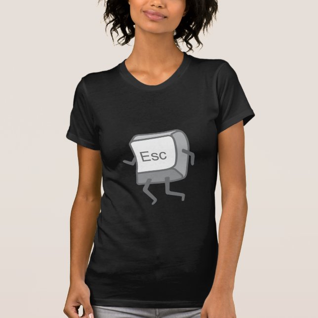 Esc Button T-Shirt (Front)