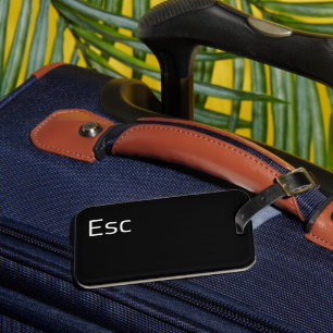 Esc (Escape) Computer Key Luggage Tag