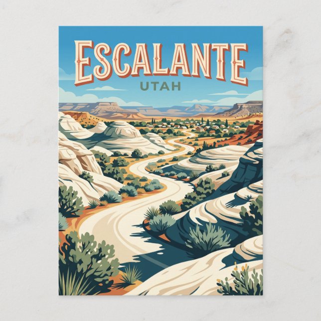 Escalante USA Postcard (Front)