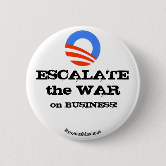 ESCALATE the WAR... 6 Cm Round Badge