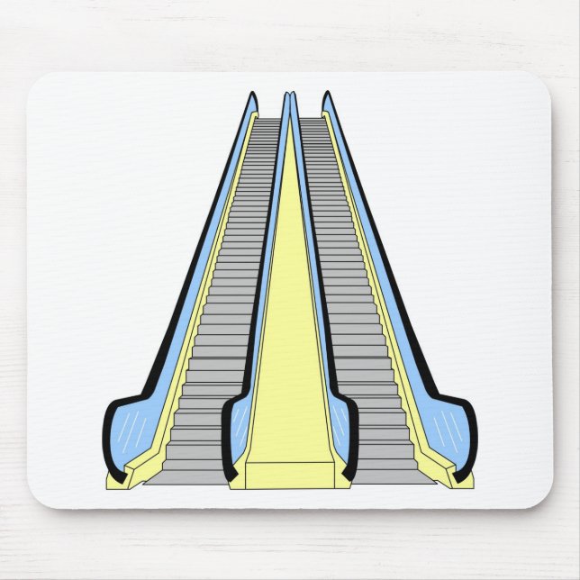 Escalator Mouse Pad (Front)