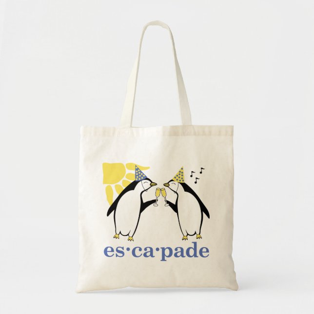 Escapade Party Tote Bag (Front)