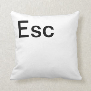 Escape Computer Key Cushion