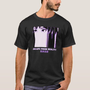 Escape From Reality Vaporwave Aesthetic Japanese T-Shirt