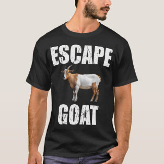 Escape Goat Scapegoat Animal Huda Humour Island T-Shirt