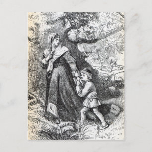 Escape of Queen Margaret Postcard