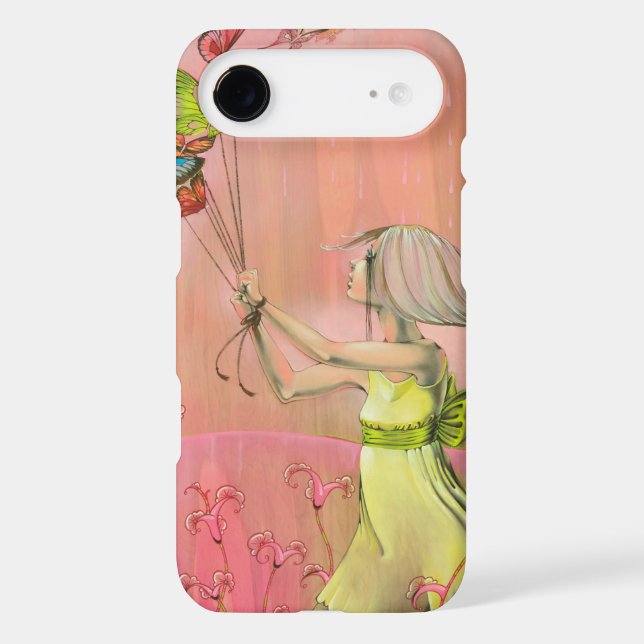 "Escape Plan" iphone hard case with silicone wrap (Back)