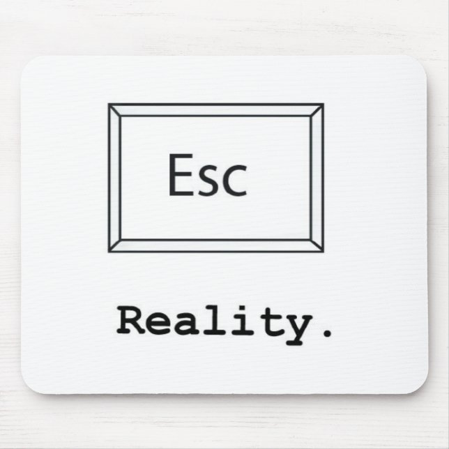 escape reality mouse pad (Front)