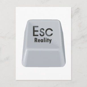 Escape Reality Postcard