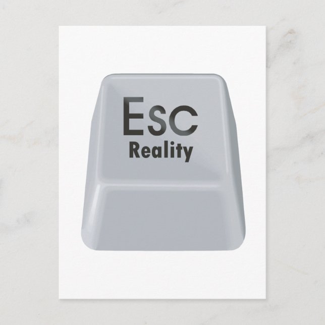 Escape Reality Postcard (Front)