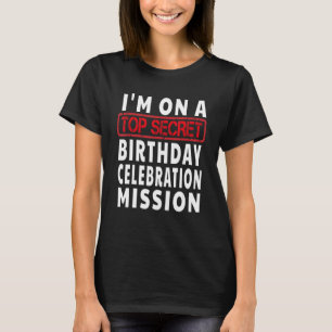 Escape Room Birthday Party Gift - Top Secret Missi