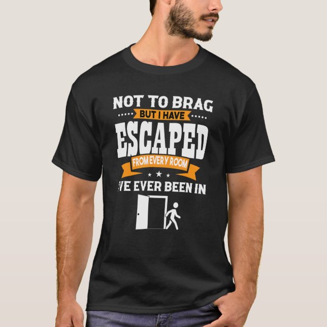 Escape Room Expert T-Shirt (Front)