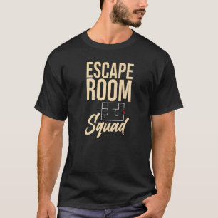 Escape Room Game Exit Puzzle Boxes Board Horror  1 T-Shirt