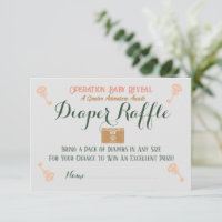Escape Room Gender Reveal Diaper Raffle