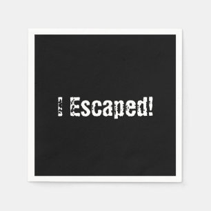 "Escape Room" Party Paper Napkins