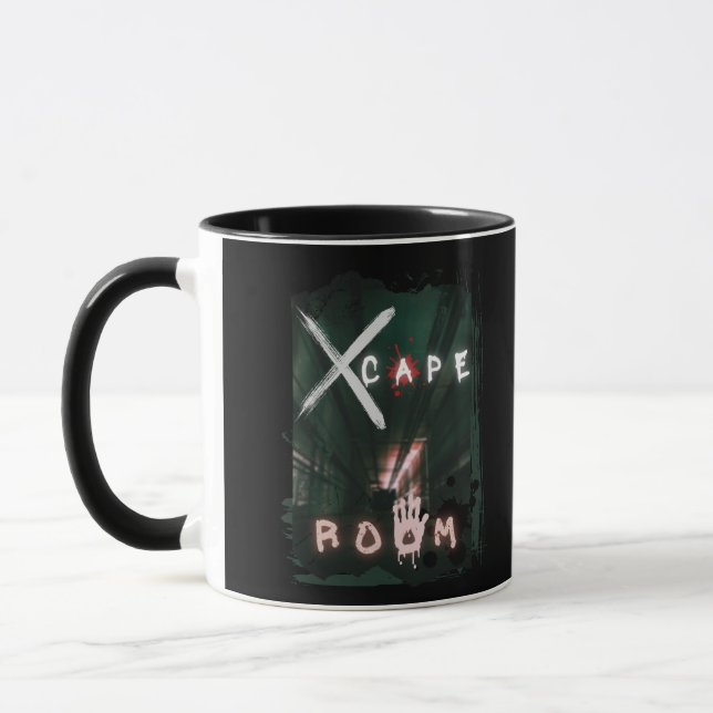 ESCAPE ROOM SOLVE THE MYSTERY MUG (Left)