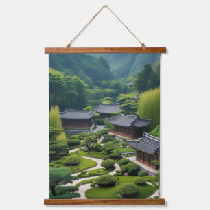 "Escape to a Hidden Valley – Nature & Heritage Hanging Tapestry