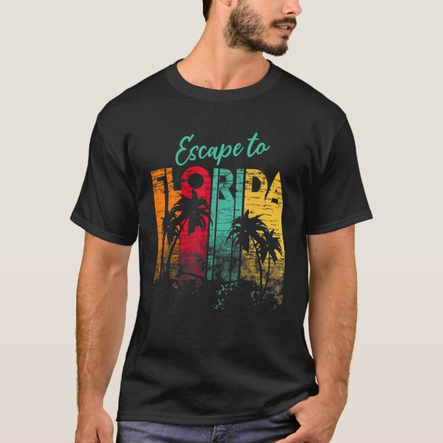 Escape To Florida T-Shirt (Front)