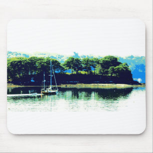 escape to paradise mousepad