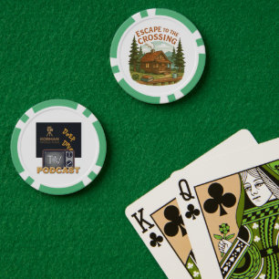 ESCAPE TO THE CROSSING Maggie Sullivan Cosy Cabin Poker Chips