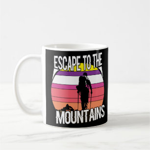 Escape to the Mountains Coffee Mug