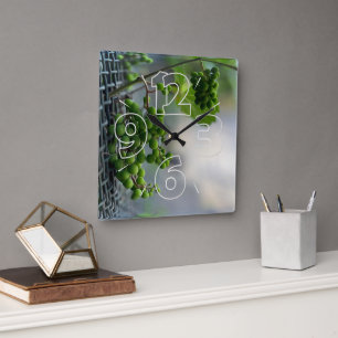 Escaping the fence square wall clock