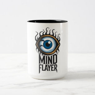 Escaping the Nautiloid Ship Mind Flayer Escape Two-Tone Coffee Mug