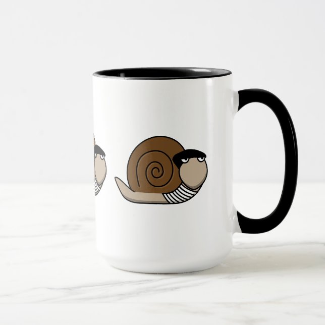 Escargot - French Snail Mug (Right)