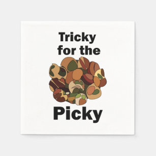 Escargot Tricky for the Picky Funny Party Napkin