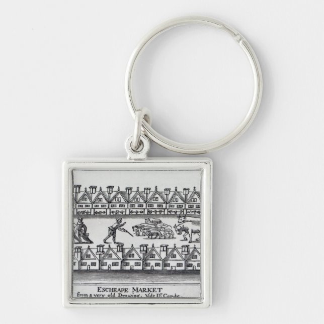 Escheape Market Key Ring (Front)