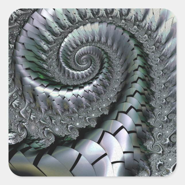 Escheresque Square Sticker (Front)