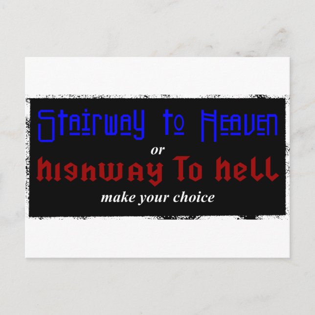 Escolha Postcard (Front)