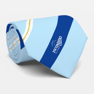 Escondido (California) city flag Neck Tie