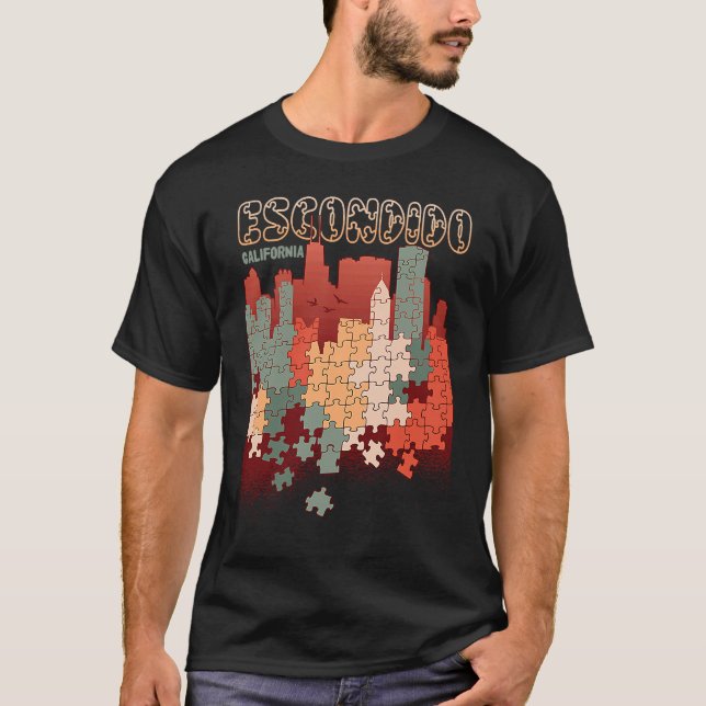 Escondido In California Travel Souvenir T-Shirt (Front)
