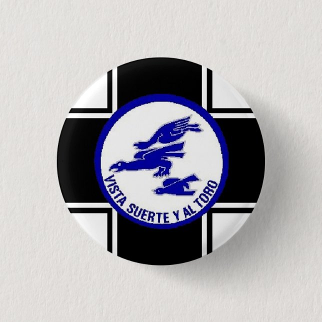 ESCUADRILLA AZUL 3 CM ROUND BADGE (Front)