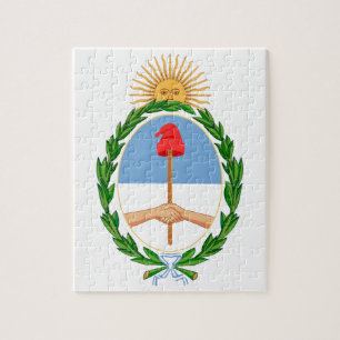 Escudo de Argentina - Coat of arms of Argentina Jigsaw Puzzle