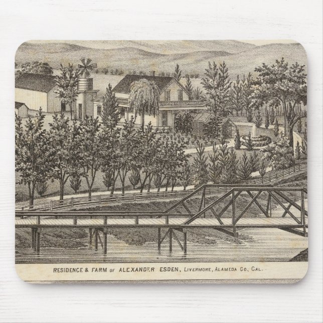 Esden, Clary residences Mouse Pad (Front)