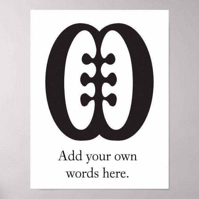 ESE NE TEKREMA | Friendship and Interdependence Poster (Front)