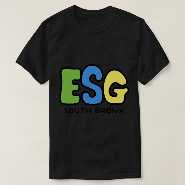 ESG South Bronx 70s Hip Hop Punk Tribute Classic T T-Shirt (Design Front)