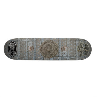ESGHHG Mediaeval Doors Aztec Incan Mayan Circle? Skateboard