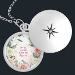 Eshet Chayil Woman of Valour Jewish Watercolor Gif Locket Necklace<br><div class="desc">A verse from the "Eshet Chayil" - the beloved hymn to a Woman of Valour sung by King Solomon (Proverbs 31), "Grace is deceptive, Beauty is illusory; It is for her fear of the LORD That a woman is to be praised." This song is traditionally sung on Shabbat but is...</div>