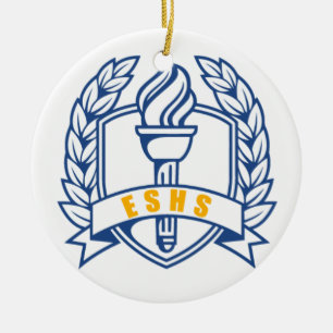 ESHS Honours, scholar, symbol Ceramic Ornament