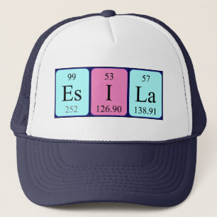 Esila periodic table name hat