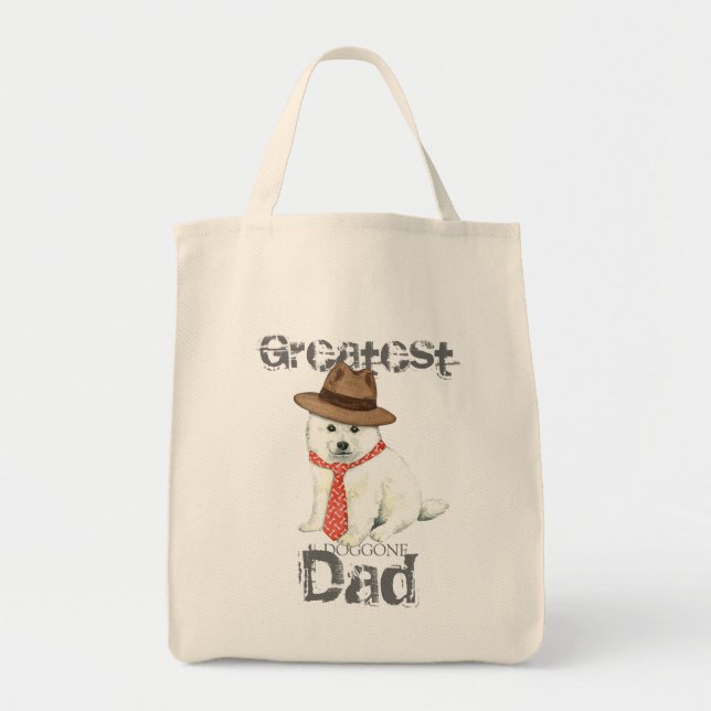 Eskie Dad Tote Bag (Front)